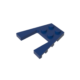 GDS-726 - Wedge Plate 4 x 4 with 2 x 2 Cutout