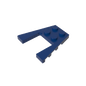 GDS-726 - Wedge Plate 4 x 4 with 2 x 2 Cutout