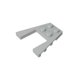 GDS-726 - Wedge Plate 4 x 4 with 2 x 2 Cutout