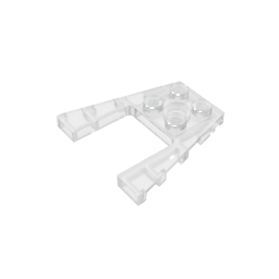 GDS-726 - Wedge Plate 4 x 4 with 2 x 2 Cutout