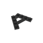 GDS-727 - Plate Special 4 Stud 45 Degrees Angle Plate