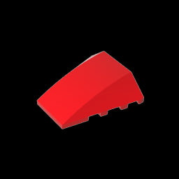 GDS-730 - Wedge Curved 4 x 4 No Top Studs