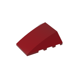 GDS-730 - Wedge Curved 4 x 4 No Top Studs