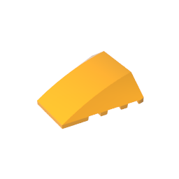 GDS-730 - Wedge Curved 4 x 4 No Top Studs