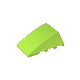 GDS-730 - Wedge Curved 4 x 4 No Top Studs