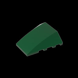 GDS-730 - Wedge Curved 4 x 4 No Top Studs