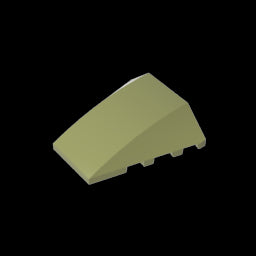 GDS-730 - Wedge Curved 4 x 4 No Top Studs