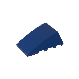 GDS-730 - Wedge Curved 4 x 4 No Top Studs