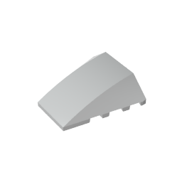 GDS-730 - Wedge Curved 4 x 4 No Top Studs