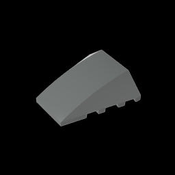 GDS-730 - Wedge Curved 4 x 4 No Top Studs