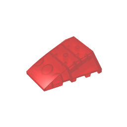 GDS-730 - Wedge Curved 4 x 4 No Top Studs