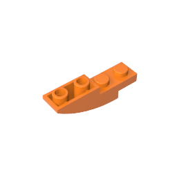 GDS-731 - Slope Curved 4 x 1 Inverted