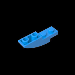 GDS-731 - Slope Curved 4 x 1 Inverted