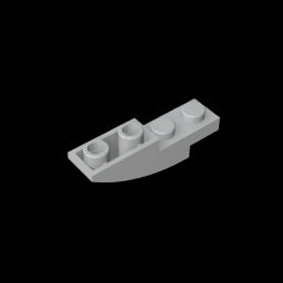 GDS-731 - Slope Curved 4 x 1 Inverted