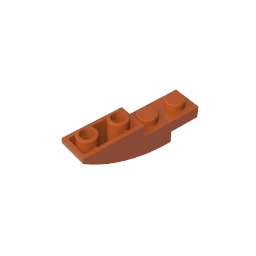 GDS-731 - Slope Curved 4 x 1 Inverted
