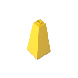 GDS-733 - Slope 75 Degrees 2 x 2 x 3 Double Convex