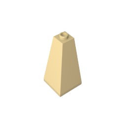 GDS-733 - Slope 75 Degrees 2 x 2 x 3 Double Convex