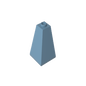 GDS-733 - Slope 75 Degrees 2 x 2 x 3 Double Convex