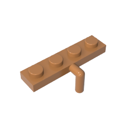GDS-735 - Plate Special 1 x 4 with Arm Down