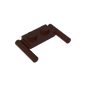 GDS-737 - Plate Special 1 x 2 with Handles [Flat Ends / Low Attachment]