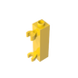 GDS-738 - Brick Special 1 x 1 x 3 with 2 Clips Vertical [Hollow Stud, Open O Clips]