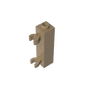 GDS-738 - Brick Special 1 x 1 x 3 with 2 Clips Vertical [Hollow Stud, Open O Clips]