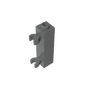 GDS-738 - Brick Special 1 x 1 x 3 with 2 Clips Vertical [Hollow Stud, Open O Clips]