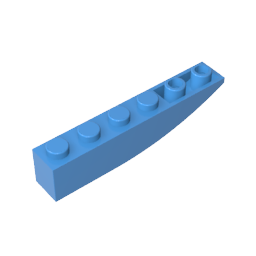 GDS-739 - Brick Curved 6 x 1 Inverted