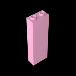 GDS-740 - Brick 1 x 2 x 5 without Side Supports