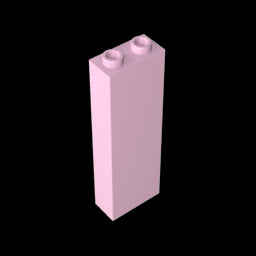 GDS-740 - Brick 1 x 2 x 5 without Side Supports
