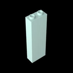 GDS-740 - Brick 1 x 2 x 5 without Side Supports