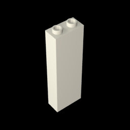 GDS-740 - Brick 1 x 2 x 5 without Side Supports