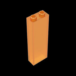 GDS-740 - Brick 1 x 2 x 5 without Side Supports