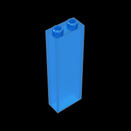 GDS-740 - Brick 1 x 2 x 5 without Side Supports