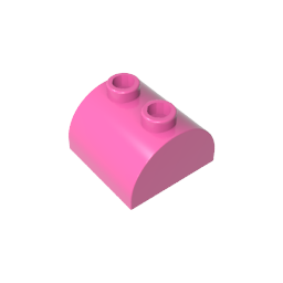 GDS-741 - Brick Curved 2 x 2 with Two Top Studs
