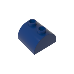 GDS-741 - Brick Curved 2 x 2 with Two Top Studs