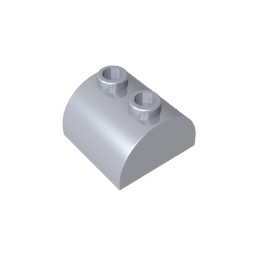GDS-741 - Brick Curved 2 x 2 with Two Top Studs