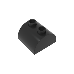 GDS-741 - Brick Curved 2 x 2 with Two Top Studs