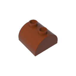 GDS-741 - Brick Curved 2 x 2 with Two Top Studs