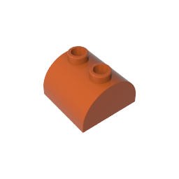GDS-741 - Brick Curved 2 x 2 with Two Top Studs