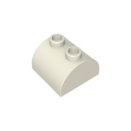 GDS-741 - Brick Curved 2 x 2 with Two Top Studs