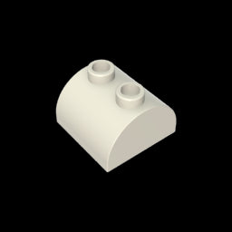 GDS-741 - Brick Curved 2 x 2 with Two Top Studs