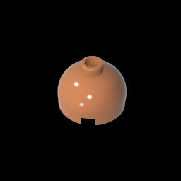 GDS-742 - Brick Round 2 x 2 Dome Top - Blocked Open Stud without Bottom Axle Holder