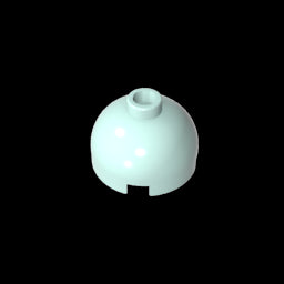 GDS-742 - Brick Round 2 x 2 Dome Top - Blocked Open Stud without Bottom Axle Holder