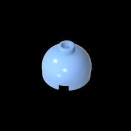 GDS-742 - Brick Round 2 x 2 Dome Top - Blocked Open Stud without Bottom Axle Holder