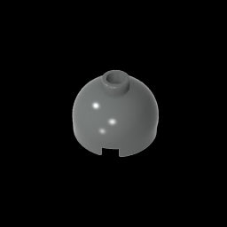 GDS-742 - Brick Round 2 x 2 Dome Top - Blocked Open Stud without Bottom Axle Holder