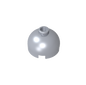 GDS-742 - Brick Round 2 x 2 Dome Top - Blocked Open Stud without Bottom Axle Holder