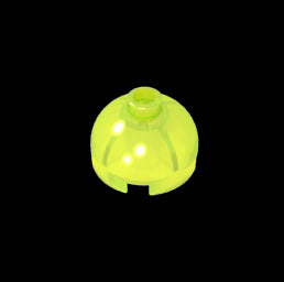 GDS-742 - Brick Round 2 x 2 Dome Top - Blocked Open Stud without Bottom Axle Holder