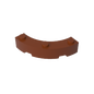 GDS-743 - Brick Round Corner 4 x 4 Macaroni Wide with 3 Studs