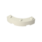 GDS-743 - Brick Round Corner 4 x 4 Macaroni Wide with 3 Studs